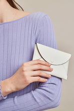 Load image into Gallery viewer, Envelope Wallet Clutch - Creme
