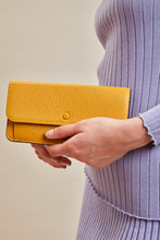 Load image into Gallery viewer, Slim Wallet Clutch - Ochre
