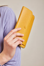 Load image into Gallery viewer, Slim Wallet Clutch - Ochre
