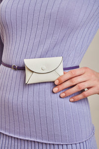 Envelope Card Case - Creme
