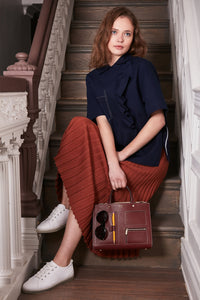 CL Pocket Tote - Bordeaux