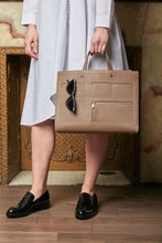 Load image into Gallery viewer, CL Pocket Grand Tote - Porcini
