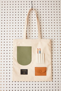 OAD x CW Pencils Collab Tote - Neutrals II