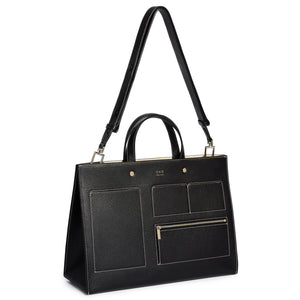CL Pocket Grand Tote - True Black
