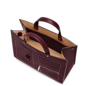 CL Pocket Tote - Bordeaux