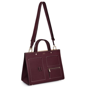 CL Pocket Tote - Bordeaux