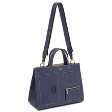 Load image into Gallery viewer, CL Pocket Tote - Midnight Blue
