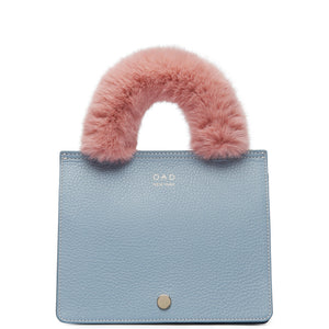 Faux Fur Handle Cover Mini - Blush
