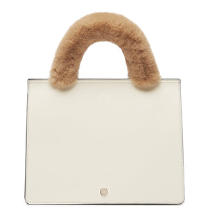 Faux Fur Handle Cover - Porcini