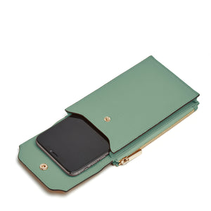 Izzi Phone Crossbody - Celadon