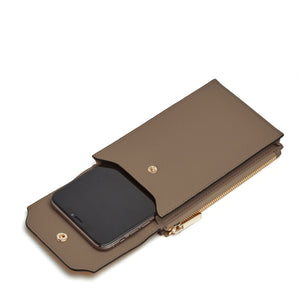 Izzi Phone Crossbody - Porcini