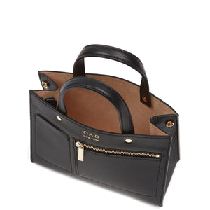 Mini Pocket Tote - True Black