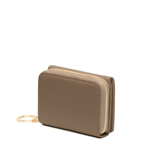 Mini Zip Around Wallet - Porcini