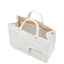 Load image into Gallery viewer, Pocket Tote - Bright White
