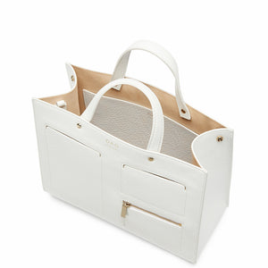 Pocket Tote - Bright White
