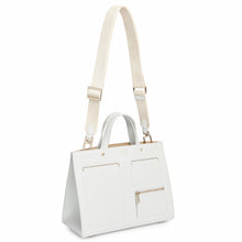 Load image into Gallery viewer, Pocket Tote - Bright White
