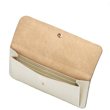 Load image into Gallery viewer, Slim Wallet Clutch - Creme
