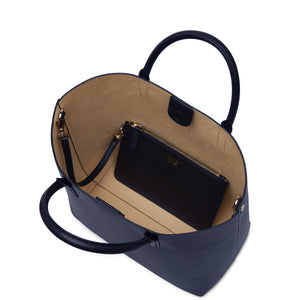 Tall Carryall Tote - Navy Blue