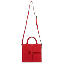 Load image into Gallery viewer, Mini Kit Zip Satchel - Rouge
