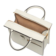 Load image into Gallery viewer, C Mini Kit Zip Satchel - Creme
