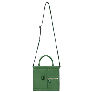 Mini Kit Zip Satchel - Fern
