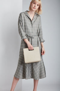 Croco Quinn Tote - Sand
