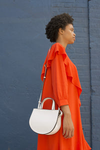 Mini Saddle Courier - Creme