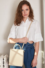 Load image into Gallery viewer, Croco Mini Arc Backpack - Sand
