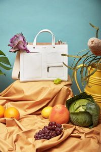 Pocket Tote - Bright White