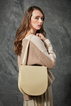 Load image into Gallery viewer, Calf Dome Hobo - Toasted Almond
